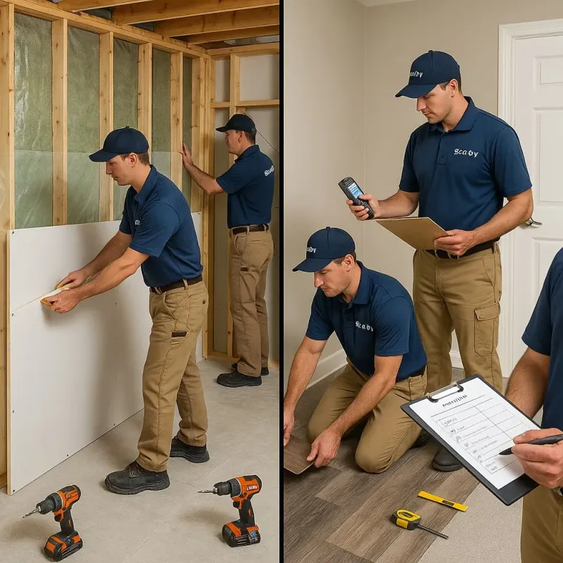 Repairs and Reconstruction process in Anne Arundel County, MD